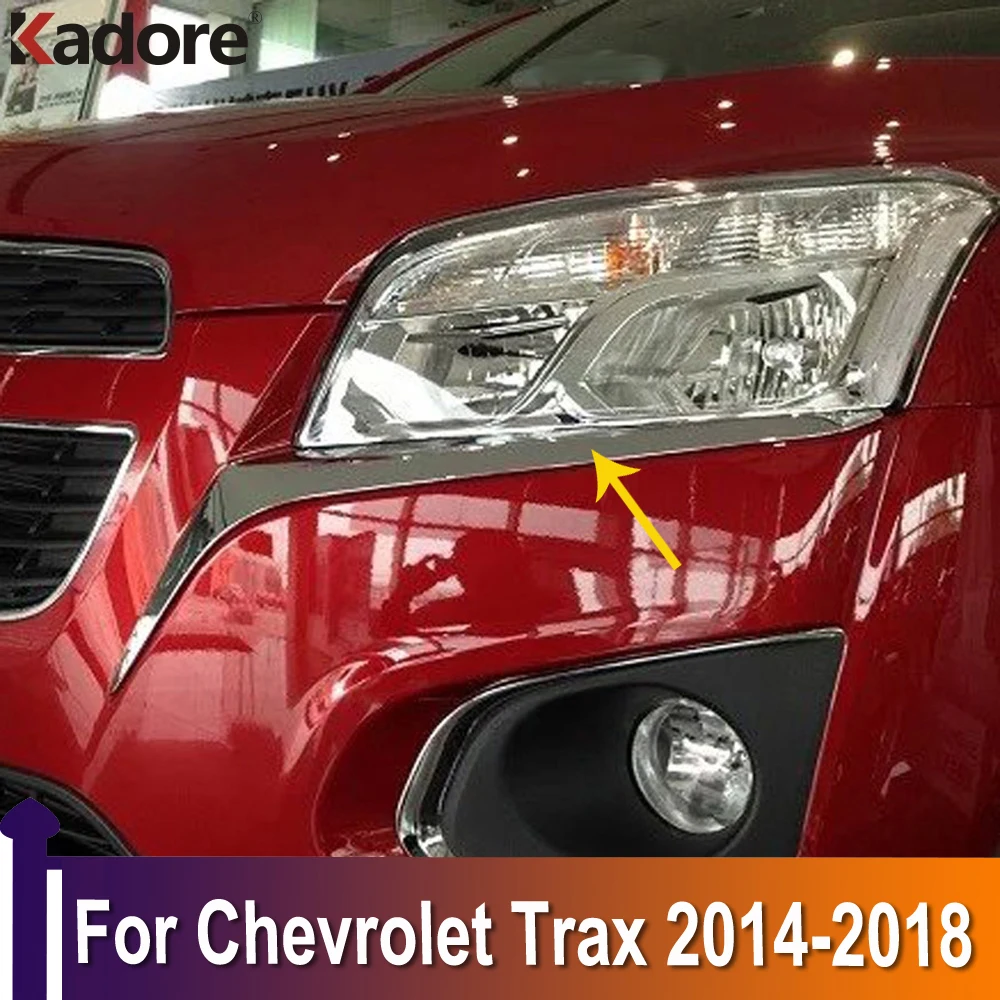 

Накладки на переднюю фару Для Chevrolet Trax 2014 2015 2016 2017 2018