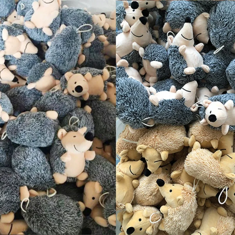 

Plush Squeaks Toys For All Size Dogs Plush Hedgehog Voice Pet Doll Durable Educational Puppy Chew Toy Cute Dog Training Supplies