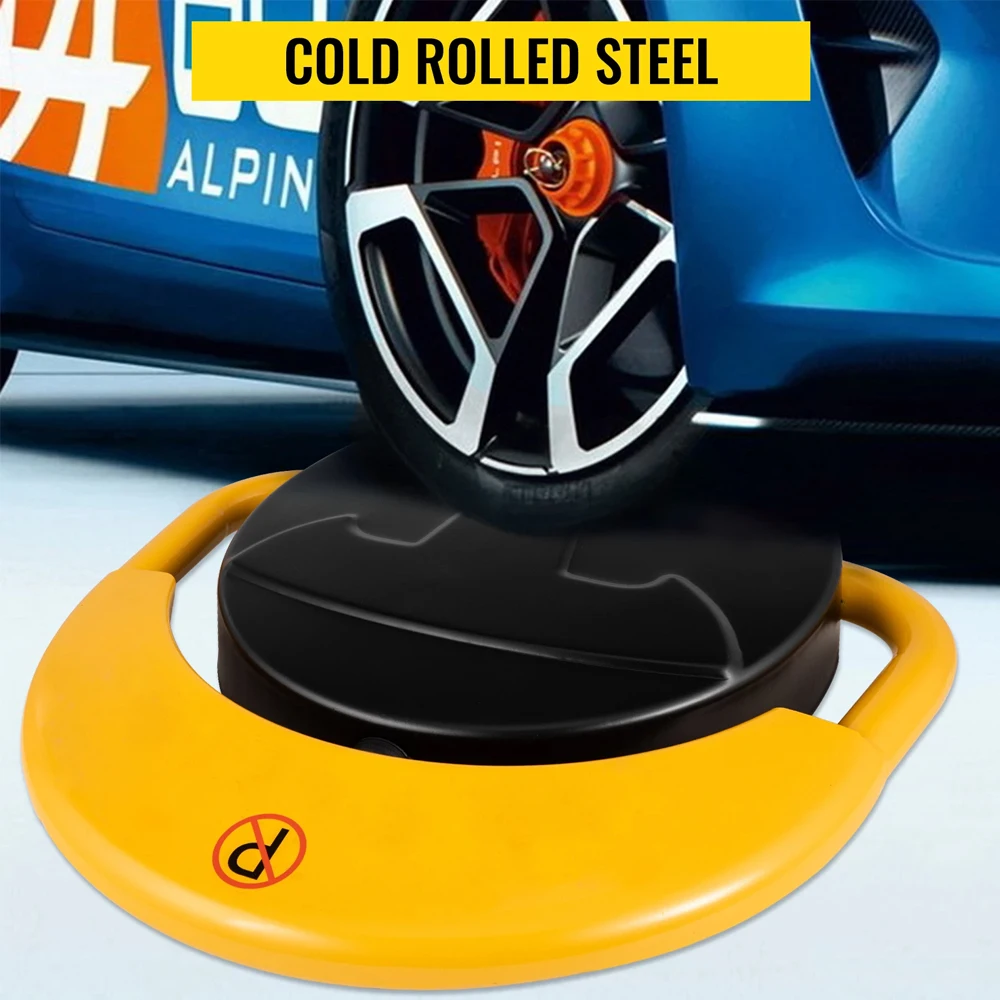 Movotor Auto Parking Lock Con Telecomando Allarme A Induzione Impermeabile Private Car Latch Carport Vialetto Space Guard