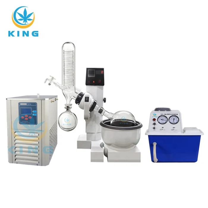 

Recyclable Chiller Crystallizer LCD Solvent 2L Rotary Evaporator