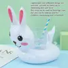 1PC Inflatable Float Cup Pad Swimming Pool Drink Cup Stand Holder Cute Drink Pool Mat For Kids Toy Summer Pool Party Decorations 6