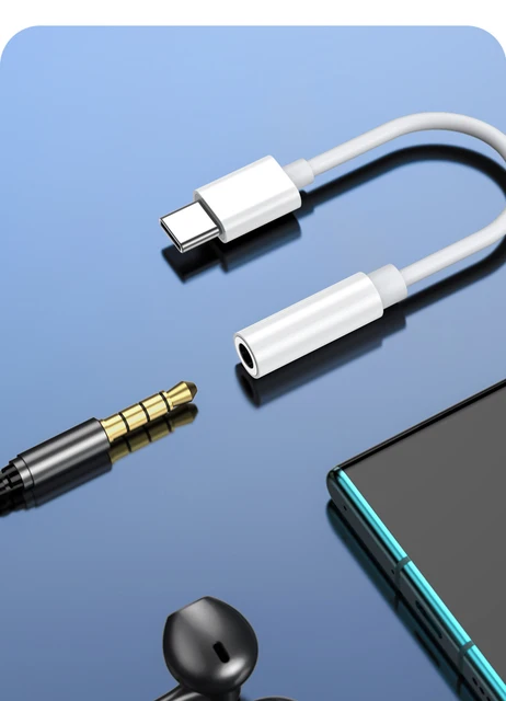 For HiFi Type C To Aux Adapter For Xiaomi Mi 12 11 Type-C