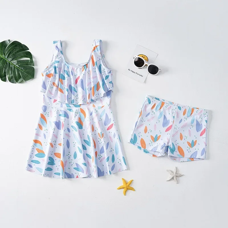 Girls Swimwear Swimsuit Girl UPF50 UV Protection Children's Swimwear Long Sleeve Cute Bathing Suit Kids Beach Rash Guard Swimming Surfing Suit