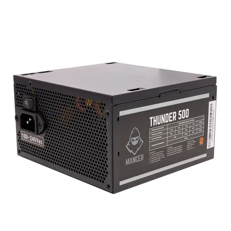 FONTE MANCER THUNDER 600W, 80 PLUS BRONZE