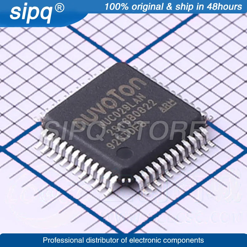 

10PCS/LOT NUC029LAN LQFP-48(7x7) MCU Brand New and Original In Stock Authentic Product