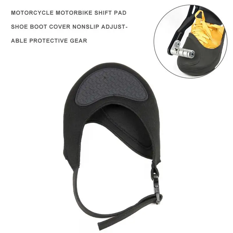 

Anti-slip Motorcycle Gear Shift Pad Waterproof Riding Cycling Shoes Cover Scuff Mark Protector Motorbike Bike Boots Cover Adjust