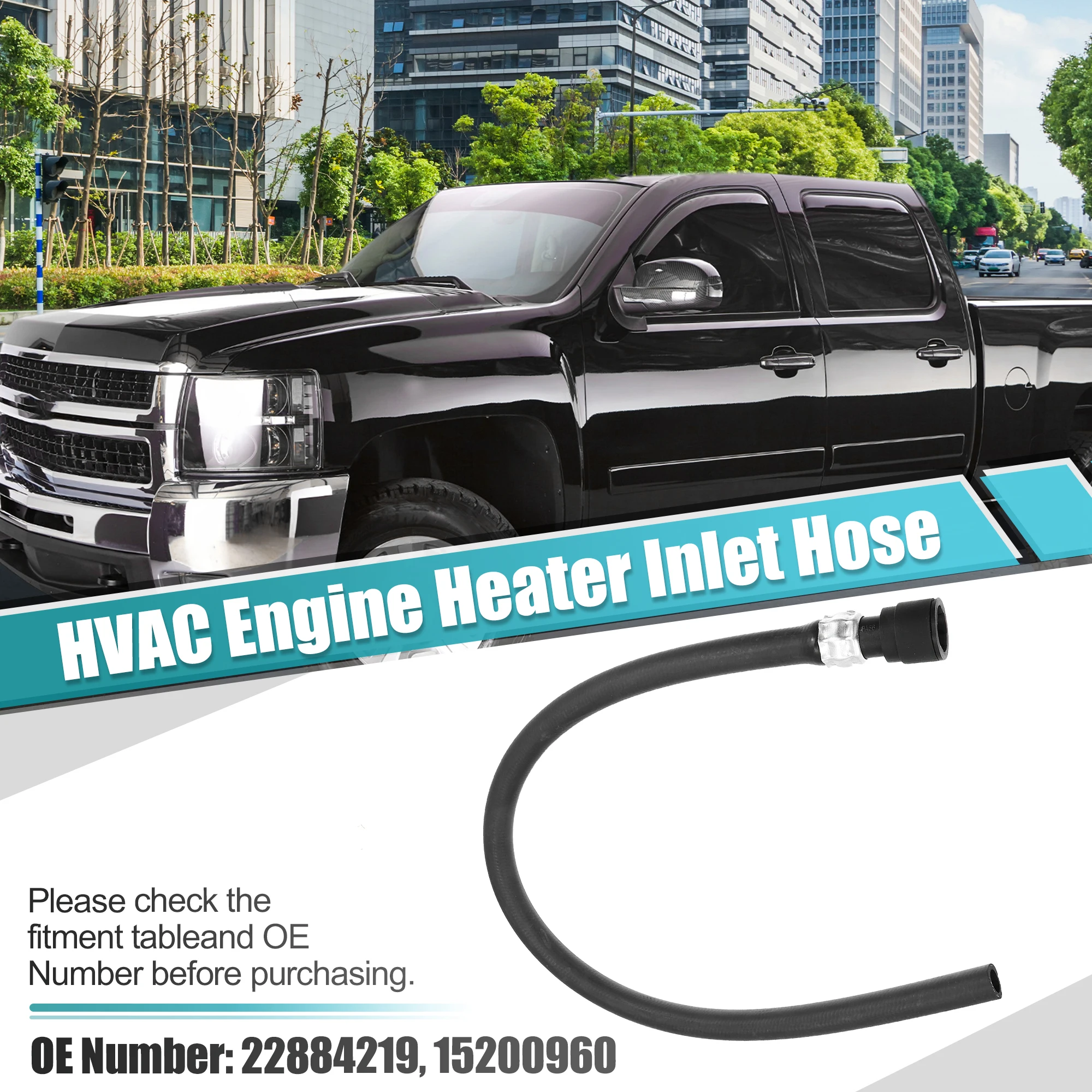 UXCELL22884219CarHeaterHoseAssemblyforCadillacEscaladeEXT2008