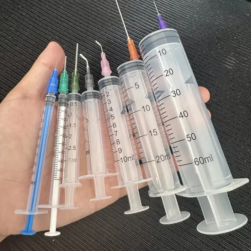 14pcs Syringe Set with Blunt Needles, Various Size:1ml, 3ml, 5ml, 10ml, 20ml, 60ml, Plastic, for Refilling, Measuring, Scientif 14pcs Syringe Set with Blunt Needles, Various Size:1ml, 3ml, 5ml, 10ml, 20ml, 60ml, Plastic, for Refilling, Measuring, Scientif