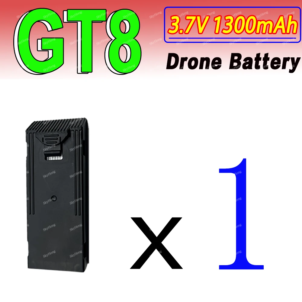 Drone RC 3.7V 1800MAh per Quadricottero E58 E68 JY109 998PRO, Guscio in ABS, Connettore Design Standard, Confezione da 3