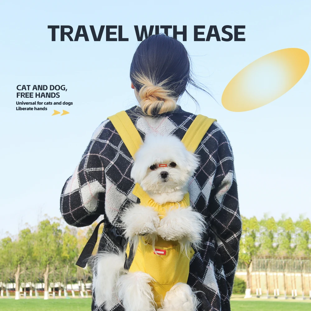 Portable Cat Bag Transporter Pet Outing Bag Travel Carrier Breathable Outcrop Pet Backpack Outdoor Comfort Dog Moving pet carrier bag pet carrier backpack pet bag