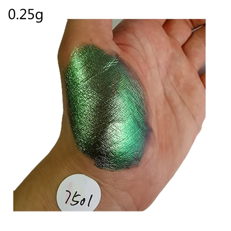 0.25g Color Shifting Changing Powder Super Glitter Metallic Paint Dry Pigment for Epoxy Resin Craft DIY Jewelry Making