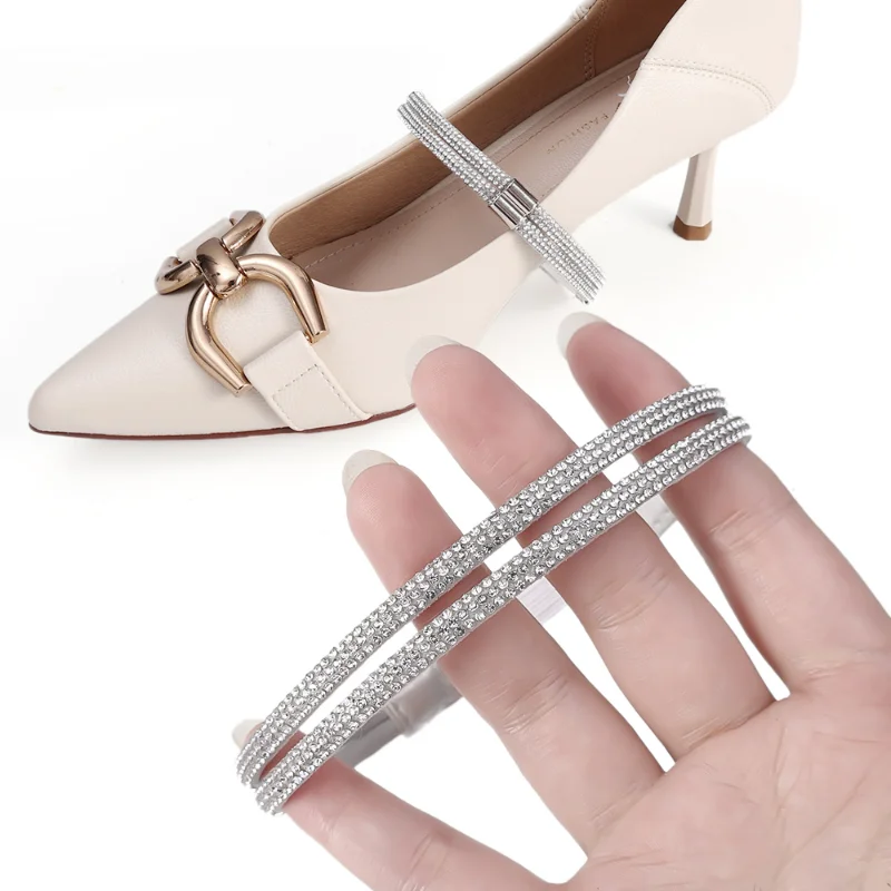QUARKZMAN 2 Paar High Heels Schuhriemen, Perlen Elastische Schuhriemen Abschraubbare Knöchelriemen Ersatz Schnürsenkel Kristall für Frauen Lose High Heels Hausschuhe Sandalen, Beige QUARKZMAN 2 Paar High Heels Schuhriemen, Perlen Elastische Schuhriemen Abschraubbare Knöchelriemen Ersatz Schnürsenkel Kristall für Frauen Lose High Heels Hausschuhe Sandalen, Beige
