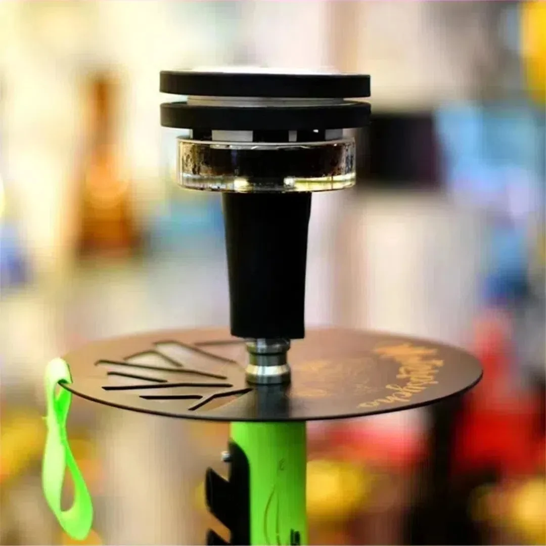 Hookah Set Quality QUASAR Hookah BOWL French Charcoal Bowl Glass Set Smoke Pot Shisha Chicha Gift Box Smoke Accesoires