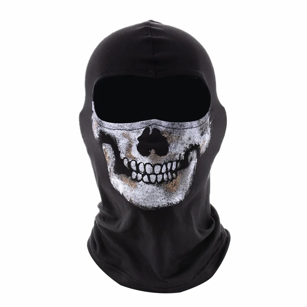 Motorräder Fahrrad Ski Schädel Sturmhaube Maske Cosplay Scary Ghost Gesicht Krieg Spiel Skelett Reiten Outdoor Kopfbedeckung Winddichte Masken – Detail 6