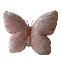 Plush Butterfly Pillow, Soft Animal Decorative Throw for Sofa or Bedside Comfort for Children Room 1