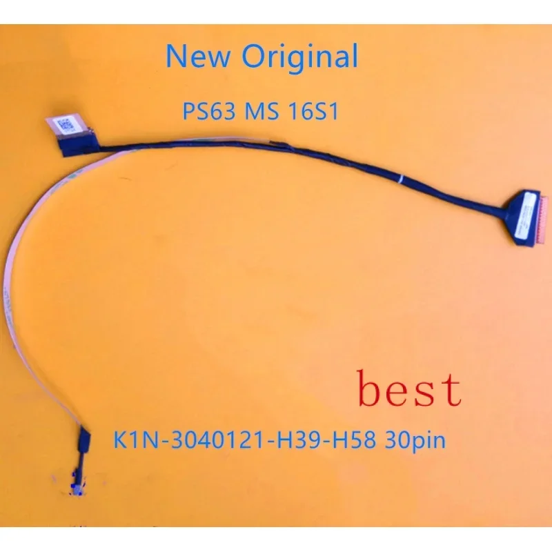 

Новый оригинальный кабель для ноутбука lcd LVDS EDP для Msi PS63 MS-16S1 MS16S1 EDP cable K1N-3040121-H39-H58 30pn