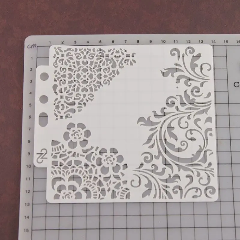 Stickers Scrapbooking Supplies Embossing Stamps Flower Stencils Template Painting Scrapbooking Embossing Stamping Album Card DIY