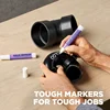 1PC Sakura Solidified Paint Solid Marker 14 To 392 Degrees F, White, Non-Toxic Waterproof Permanent Paint Marker Mark Anything 2