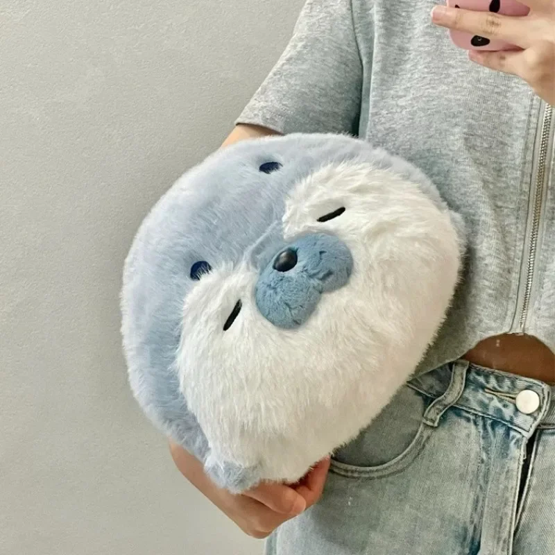 New Seal Plush Toy Soft Pillow Lifelike Stuffed Marine Life Sea Otter Soft Doll Simulation Seal Cushion Christmas Birthday Gift 2