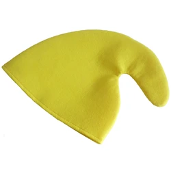 Festive Multicolor Christmas Elf Hats - Holiday Decor and Party Props (Yellow)