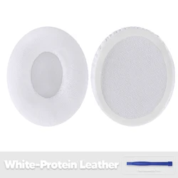 Premium Replacement Ear Pads for Headphone Accessories - On-Ear Comfort Cushion (Protein Leather)