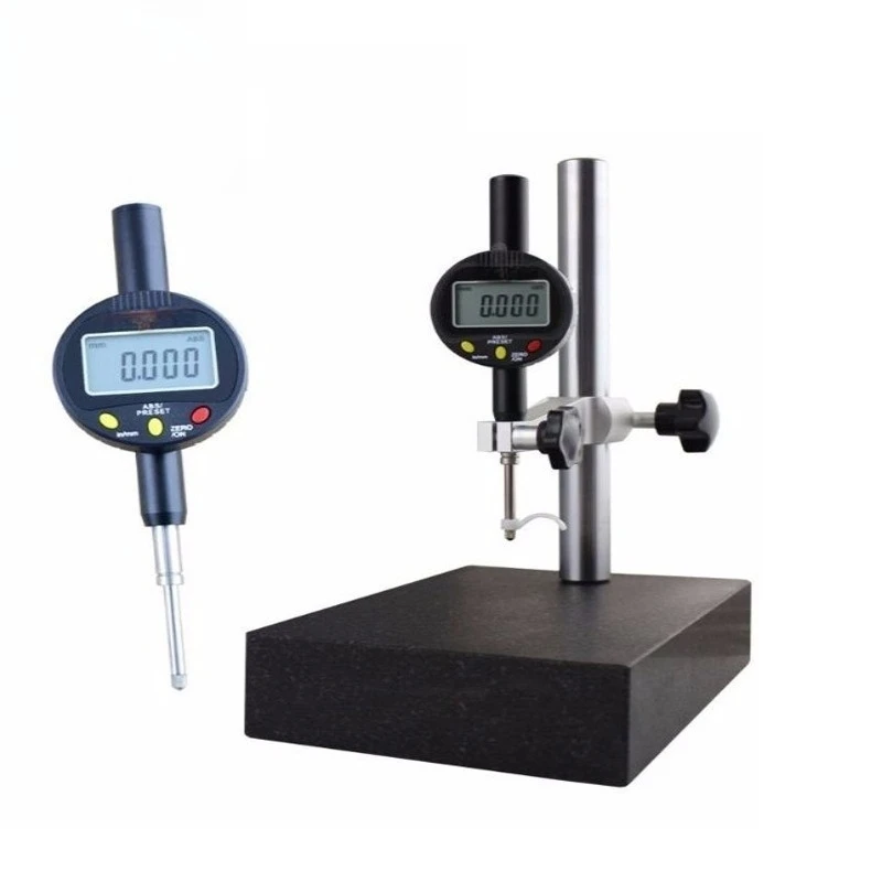 높이 측정기, 고정밀 디지털 다이얼 미터 QF325A0-25.4 * 0.001mm 전자 디지털 고도계