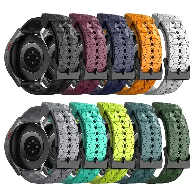 22mm Silicone Watchband - Premium Sport Strap and Bracelet Accessories