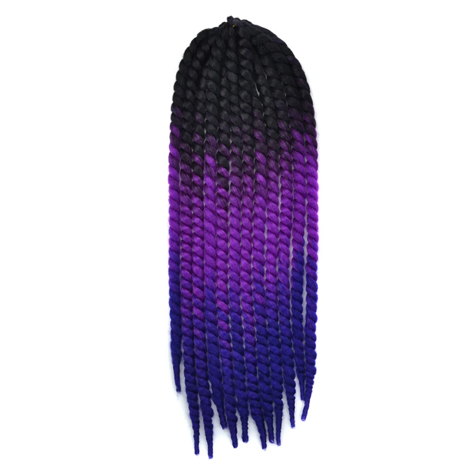 

Braiding Hair Fiber Jumbo Hair Extensions 22 Inch Color Gradient Braiding Wig Ombre Wig Fashion Universal