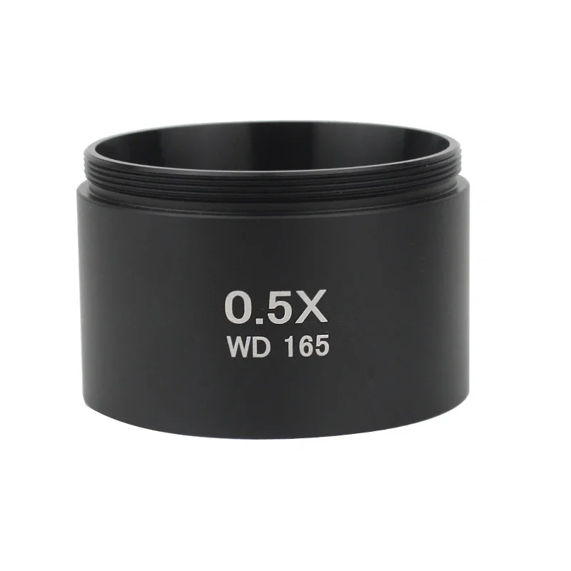 0.3X 0.5X 0.7X 0.75X 1X 1.5X 2.0X Auxiliary Barlow Objective Lens Thread M48mm For Zoom Stereo Binocular Trinocular Microscope microscope objective lens