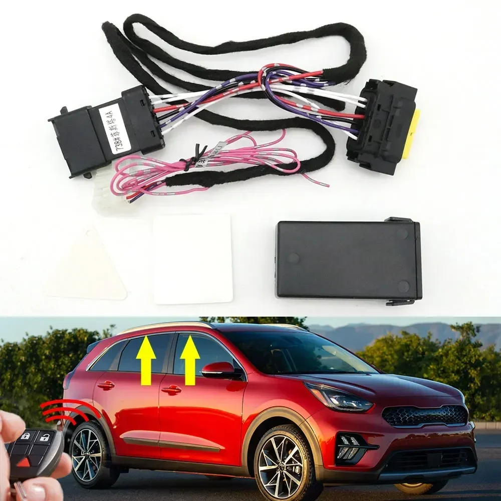 Car Shades Set passend voor Kia Niro 2016- (6-delig Car Shades Set passend voor Kia Niro 2016- (6-delig