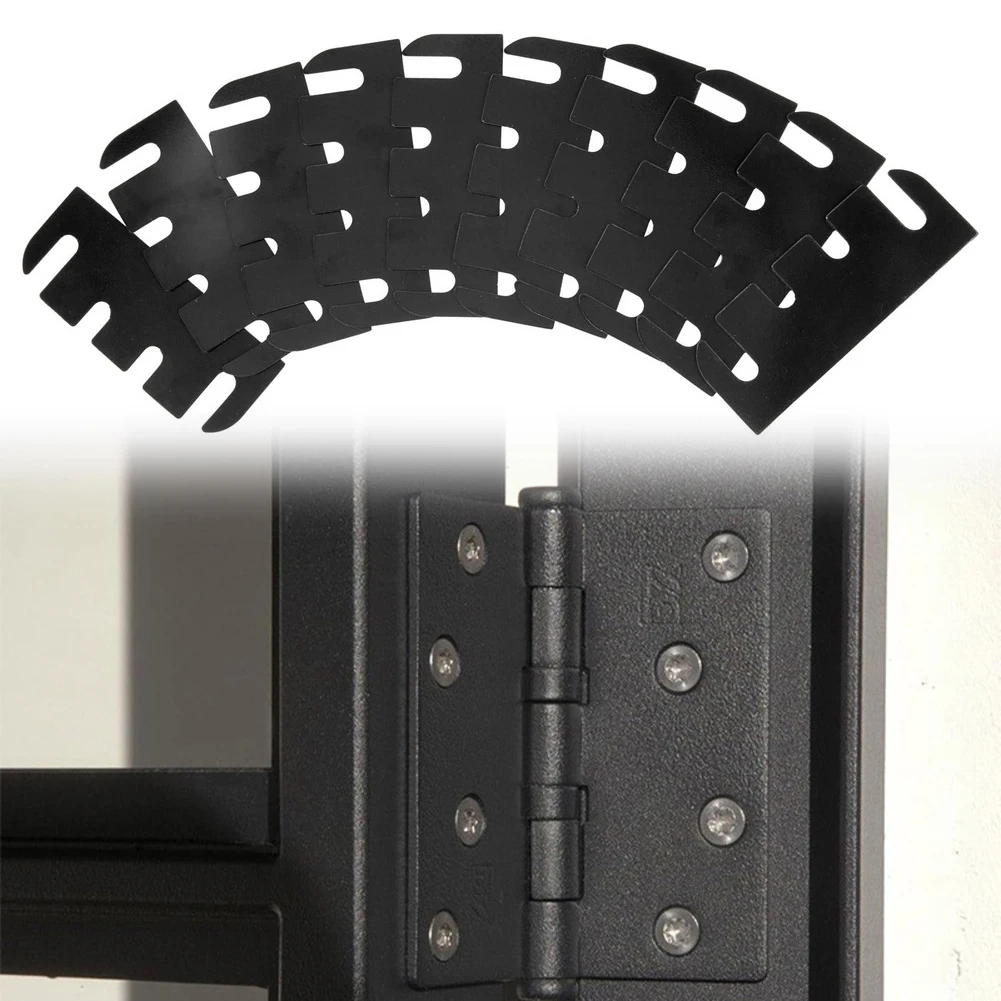 10-Pack Door Hinge Gap Repair Shims for Cabinets and Interior Doors