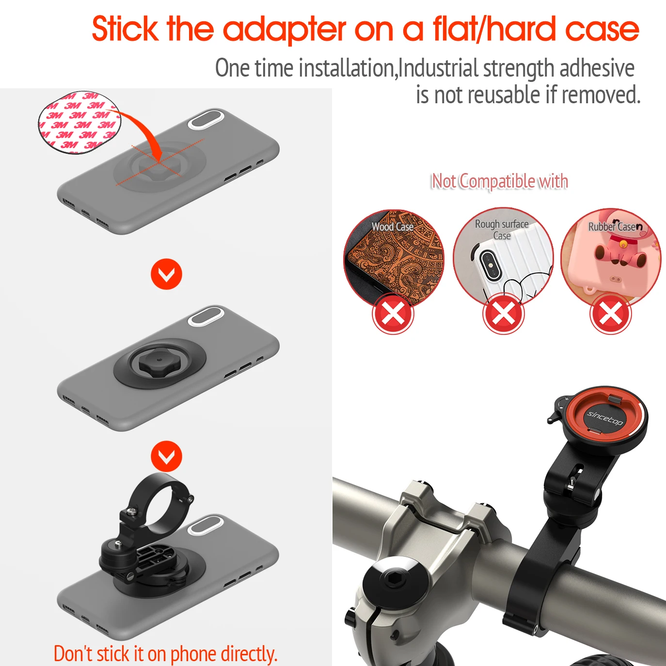 Bike Mobile Phone Holder Adjustable Aluminum Bicycle Phone Mount MTB Phone Stand Cycling Accessories Motorcylce Handlebar Clip