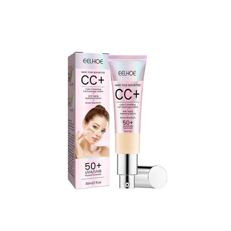 Cc Cream Liquid Foundation Natural Concealer Waterproof Repairing Whitening Skin Hydrating and Moisturizing Women's Cosmetics images - 6