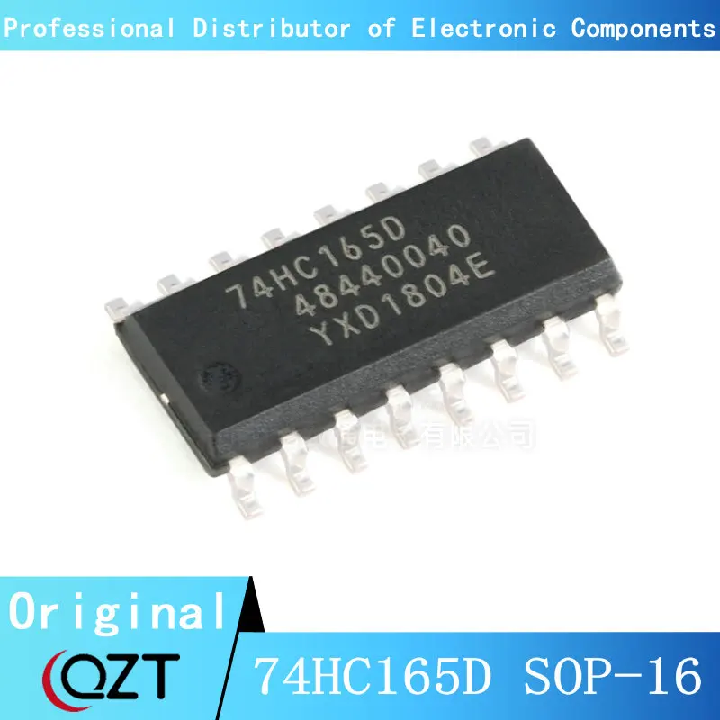 10pcs/lot 74HC165D SOP 74HC165 SN74HC165DR SN74HC165 SOP-16 SMD chip New spot 10pcs original genuine sn74hc165dr soic 16 8 bit parallel load shift register logic chip