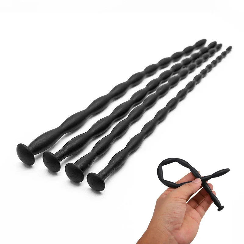 Silicone Urethral Catheter Dilator Horse Eye Stimulation Masturbation Adult Game Sex Toys For Men Gay Sounding Penis Plug Insert penis sex toys