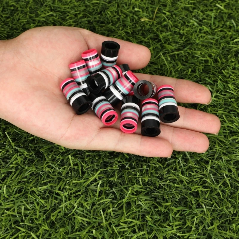 Colorful Striped Golfing Tapered Ferrules for 0.35Inch Tapered Parallel Shafts 5