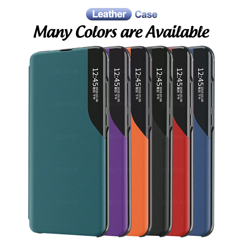 PU Leather Smart Window View Flip Cover For Xiaomi 14T Pro Xiaomi14T 14 T T14 Pro 14TPro Case Magnetic Stand Coques 6.67inch ﻿ ﻿