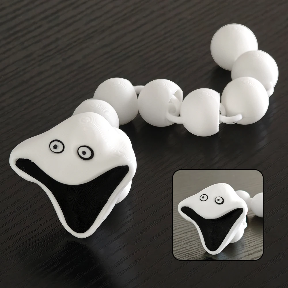 Deep Sea Monster Articulated Fidget Toy – Collectible Stress Relief Desk Creature