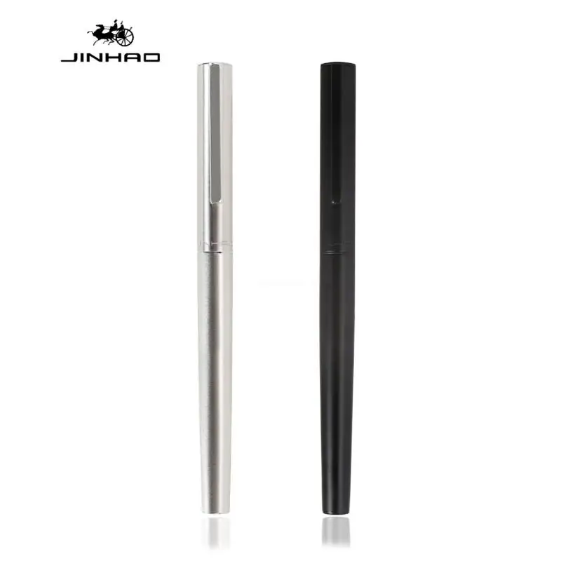 

Black/Steel Fountain Pen 35 Series Pen 0.38mm / 0.5mm Fine Steel Nib Fashionable Design for Students Office Gift Dropship