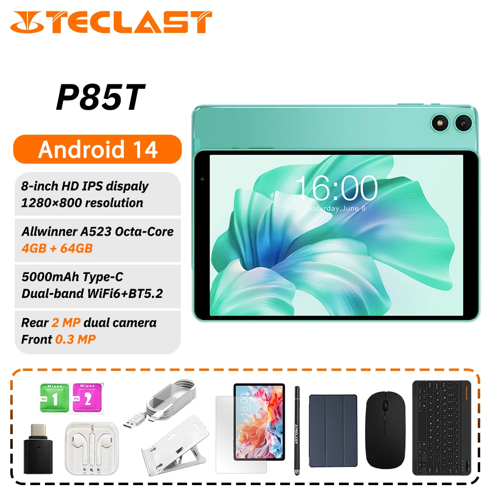 Teclast A523 8インチタブレット Teclast P85T タブレット PC Allwinner A523 8 コア/8 インチ