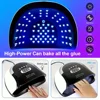 Sun X22 UV LED Lamp For Nail Manicure 72 LEDS Professional Gel Polish Drying Lamps With Timer Auto Sensor Equipment Tools 2