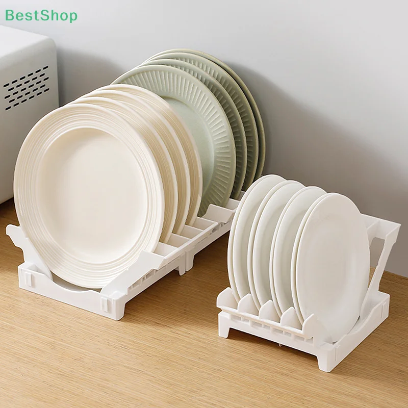 Dish Organizer Rack - Vertical Kitchen Plate & Dish Drying Stand