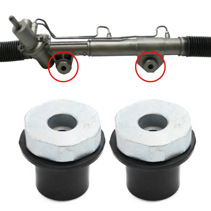 

2Pcs Steering Rack And Pinion Mount Bushing Fit For 2000-2012 Dodge Ram 1500 52106728AC