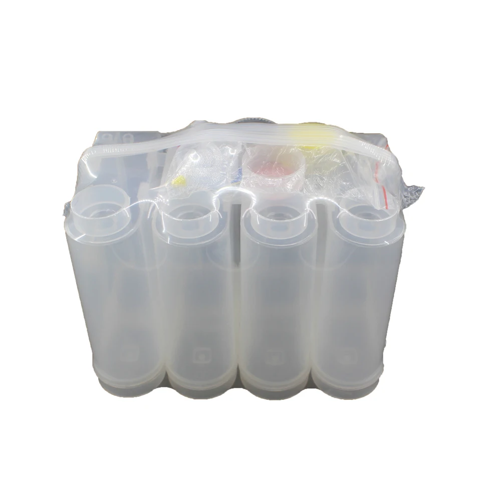 4 Colors 500ML Ciss Ink Tank for Epson for HP Canon Large Format Printer Tube Refill Tool
