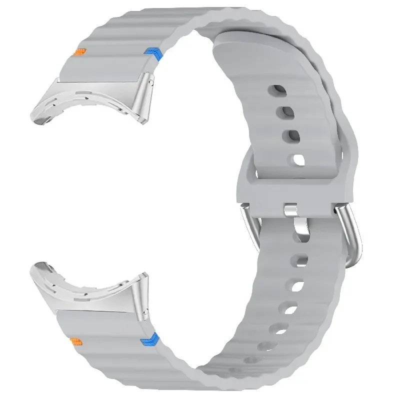 Sport Rubber Strap Silicone Watch Band No-Gap Bracelet Replacement Wristband