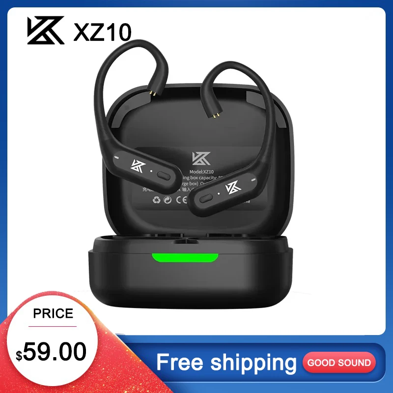 

Pre-order KZ XZ10 Bluetooth 5.3 Ear Hook Wireless HiFi Earphone with Qualcomm QCC5171 Chipset with APTX/SBC/AAC Transmission