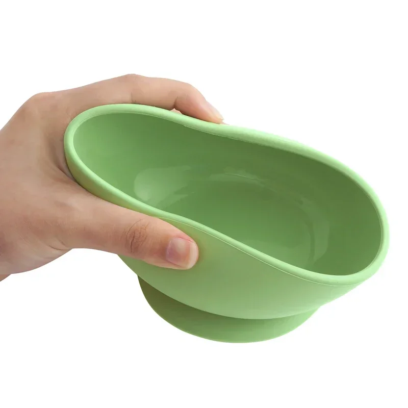 Baby Suction Cup Silicone Bowl Tableware Children's Tableware Baby Feeding Tableware Supplementary Food Bowl Children's Bowl 3