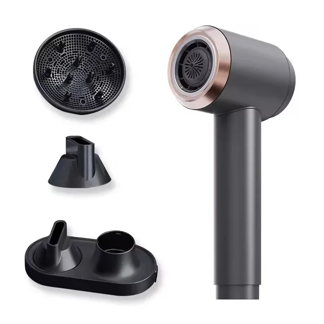 Professional Wireless Hair Dryer Home Use Battery Rechargeable Negative Ion Cordless Hairdryer 300W Portable Blow Dryer