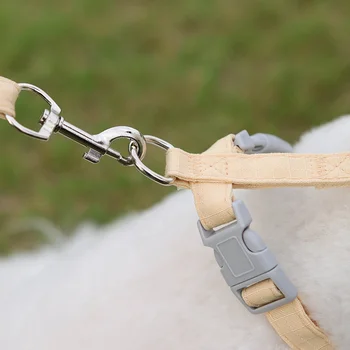 Newest Puppy Dog Harness and Leash Set for Small Dogs Adjustable Pet Harnesses Chihuahua Poodle Bichon Cat mascotas Accessories 5