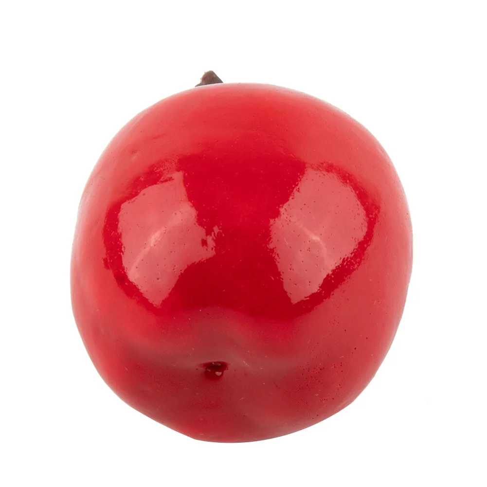 20pcs Rot/Grün Mini Künstliche Apple Gefälschte Obst Simulation Lebensechte Ornament Dekor Home Küche Party Weihnachten Dekoration – Detail 13